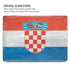 Croatia Flag Distressed MacBook Air 13in M1 (2021) Case plus Skin